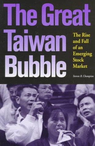 The Great Taiwan Bubble cover