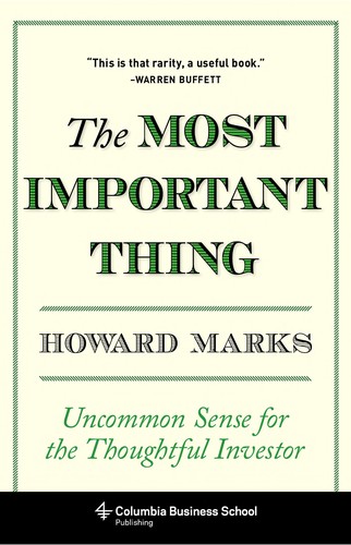 The Most Important Thing cover